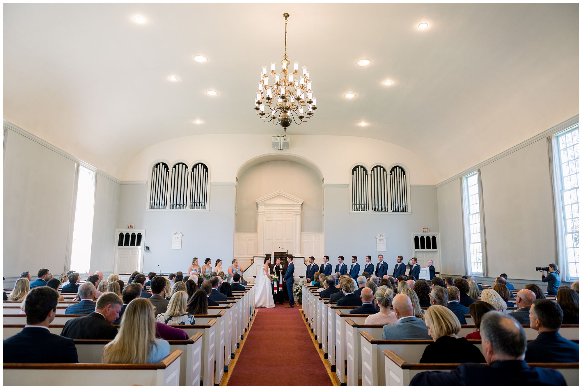 Viewpoint wedding ceremony