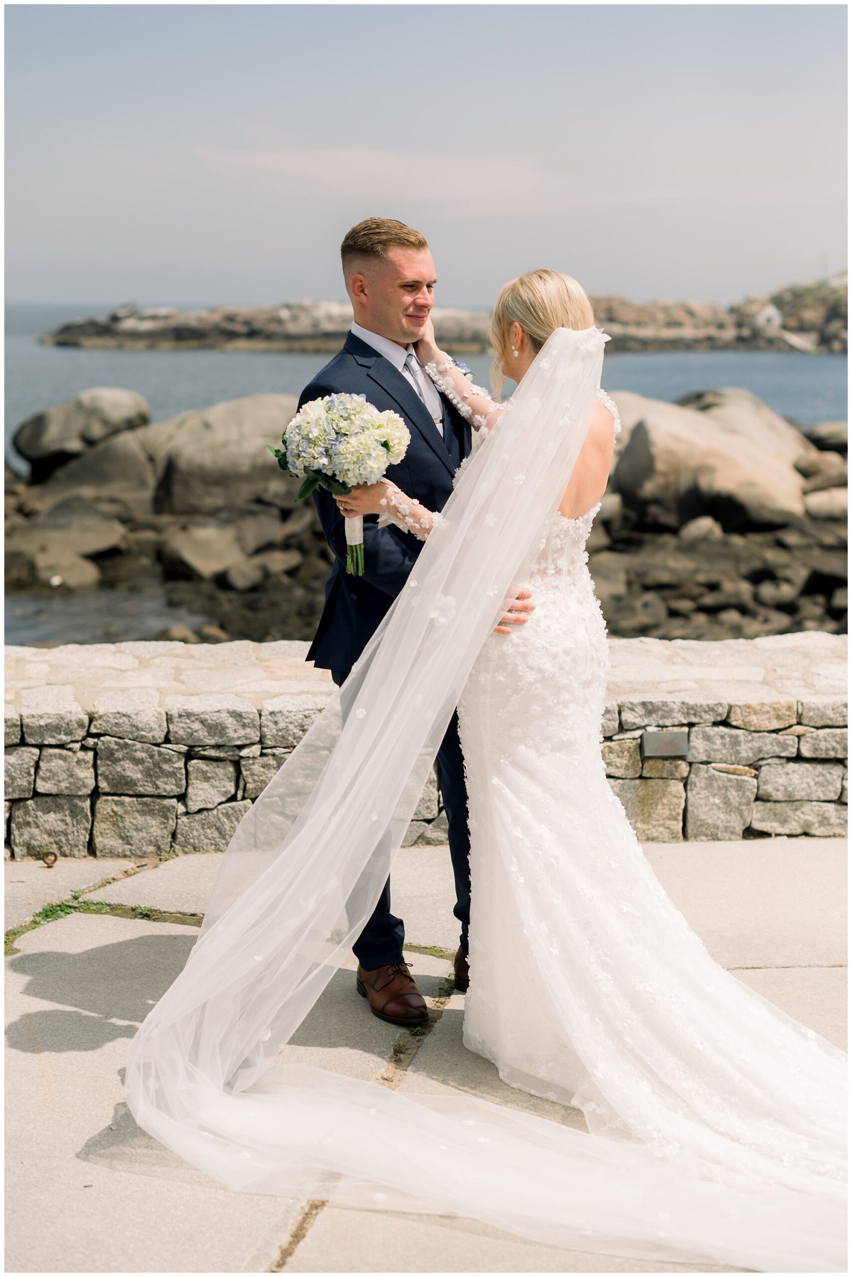 A seaside wedding in York Maine