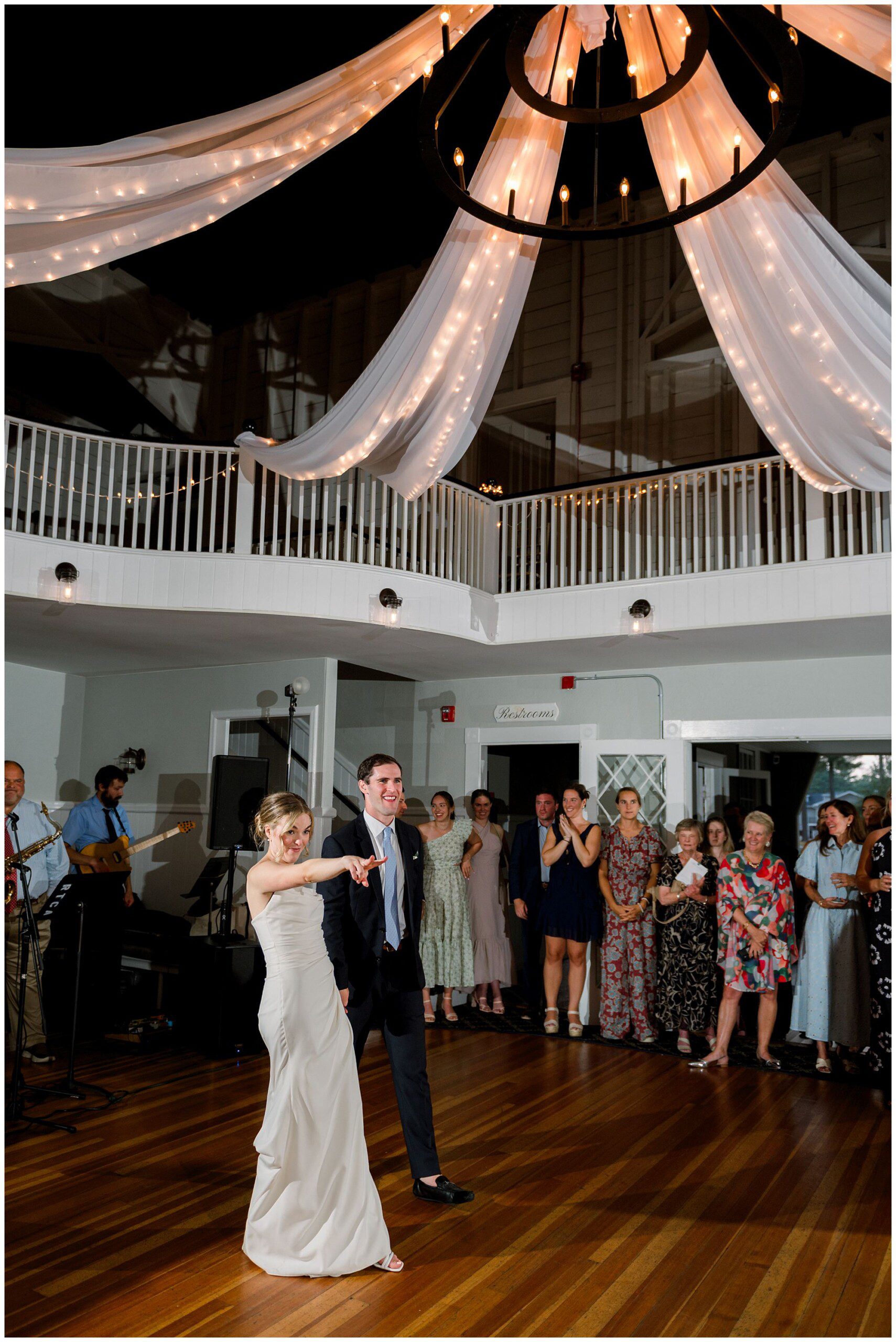 Reception dancing photos at York Golf & Tennis Club wedding