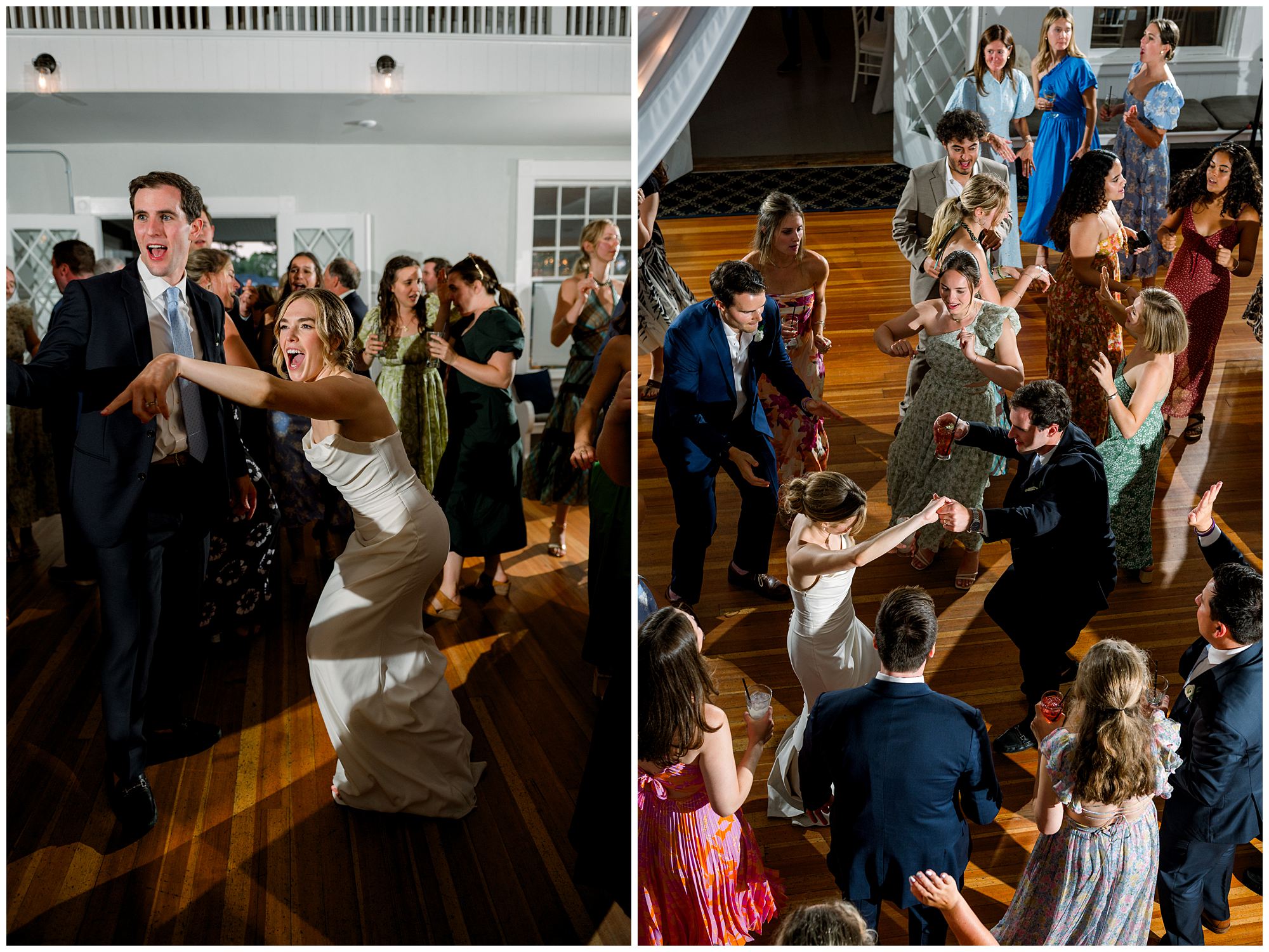 Reception dancing photos at York Golf & Tennis Club wedding