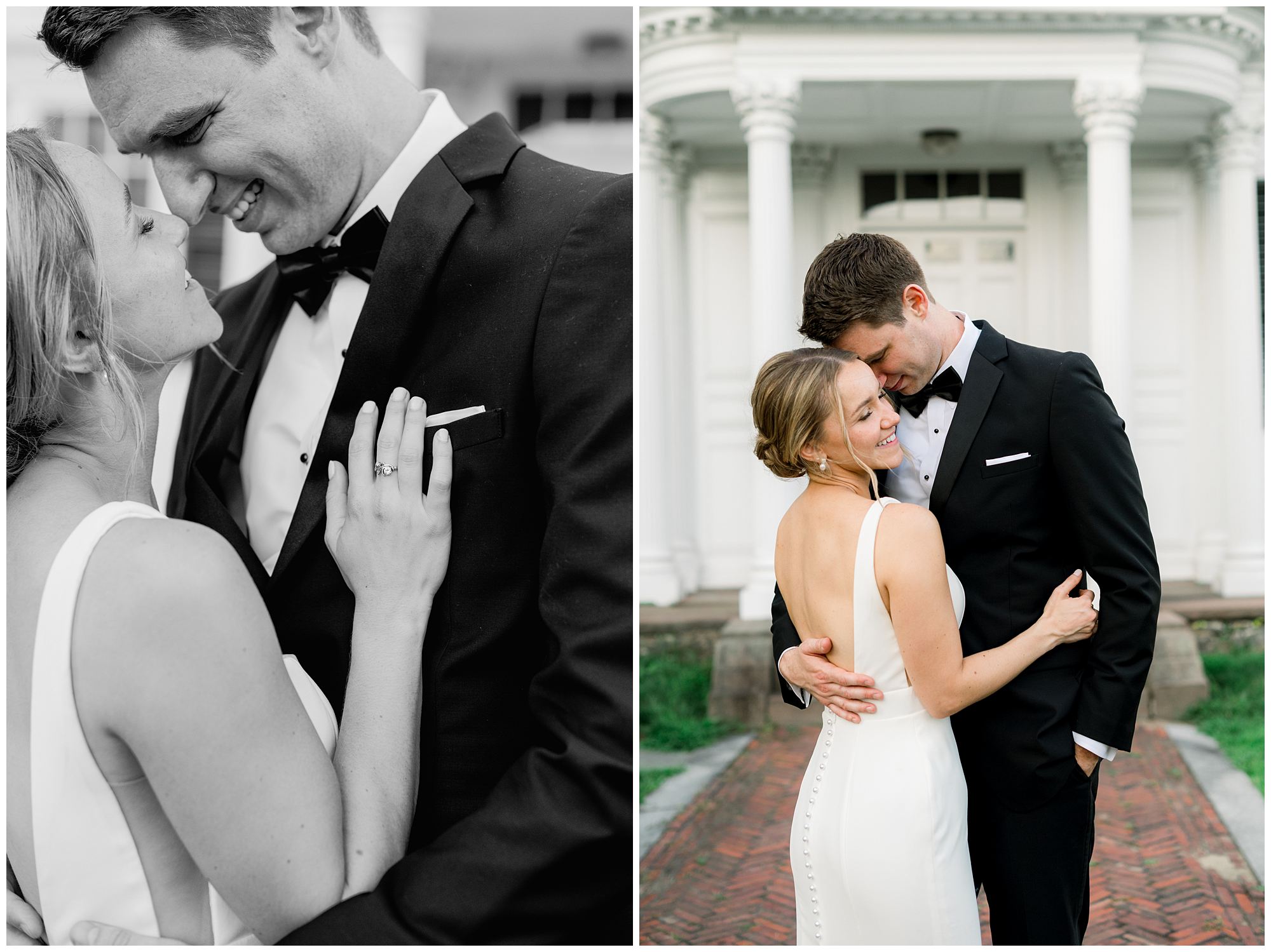 Bride & Groom photos at Langdon House in Portsmouth, NH