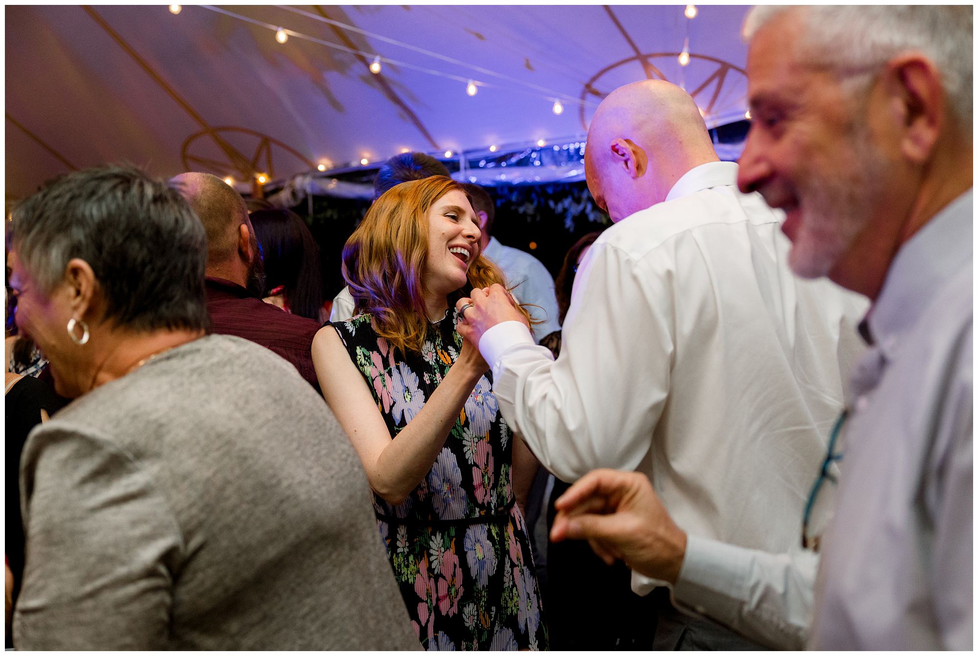 Dancing photos at Langdon House wedding