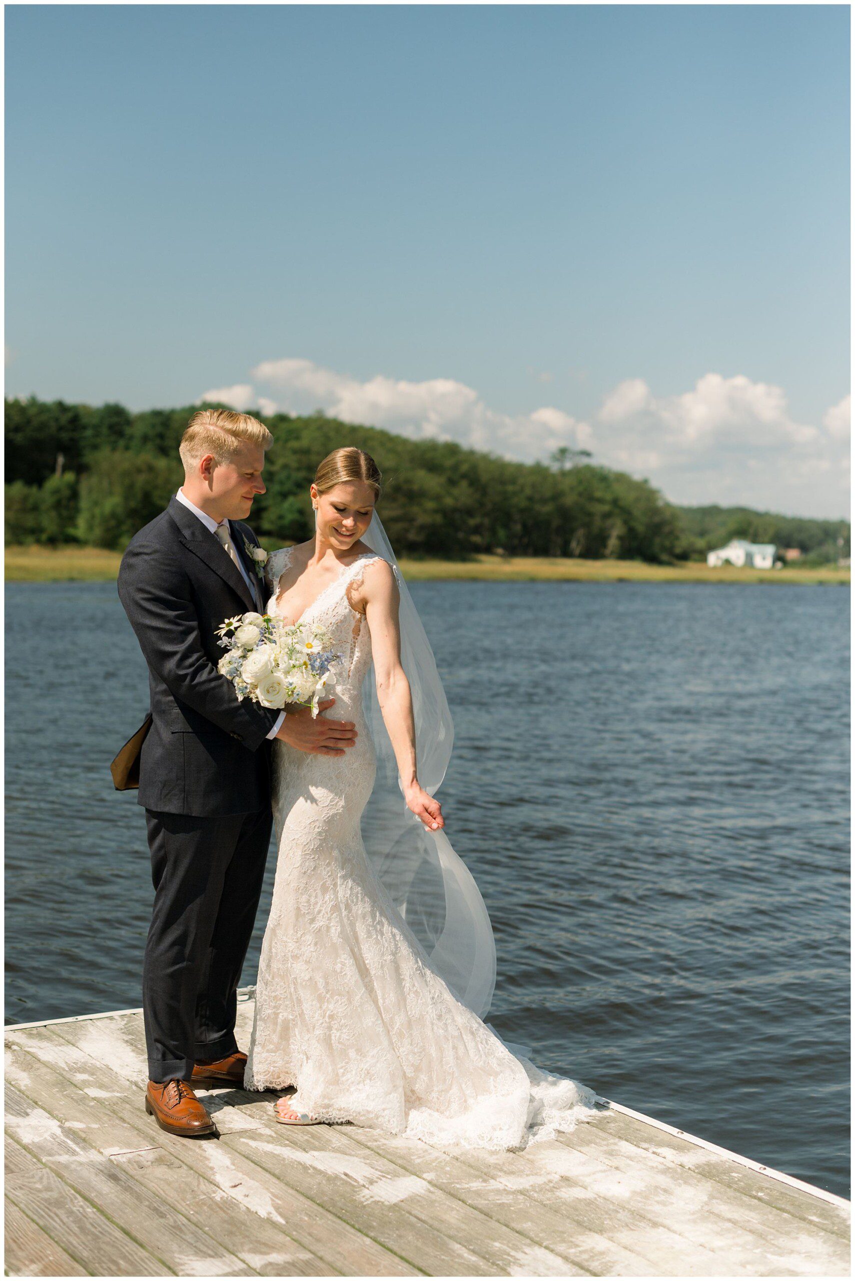 First look out on the dock at 1774 Inn