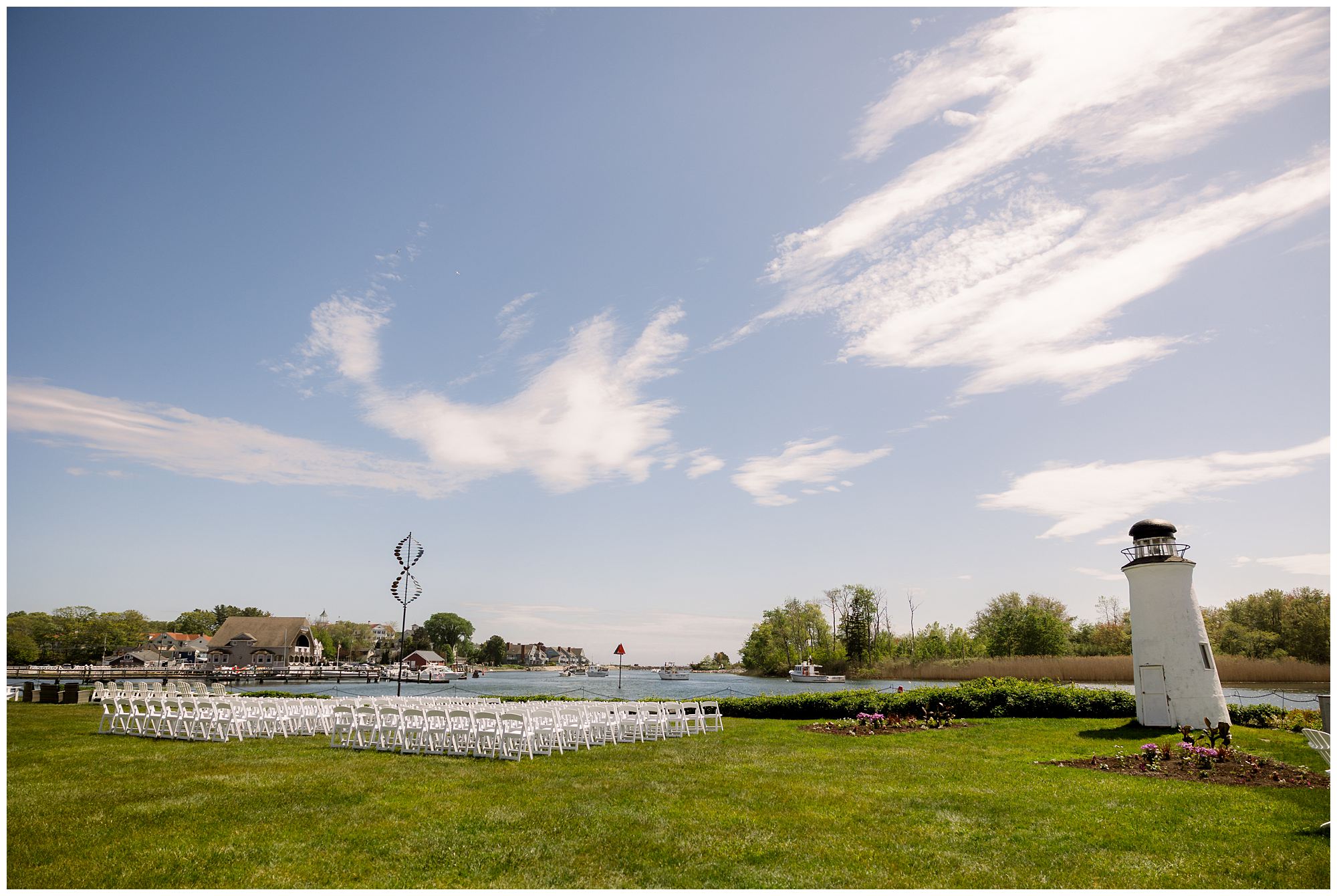 Wedding day at Nonantum Resort in Kennebunkport maine