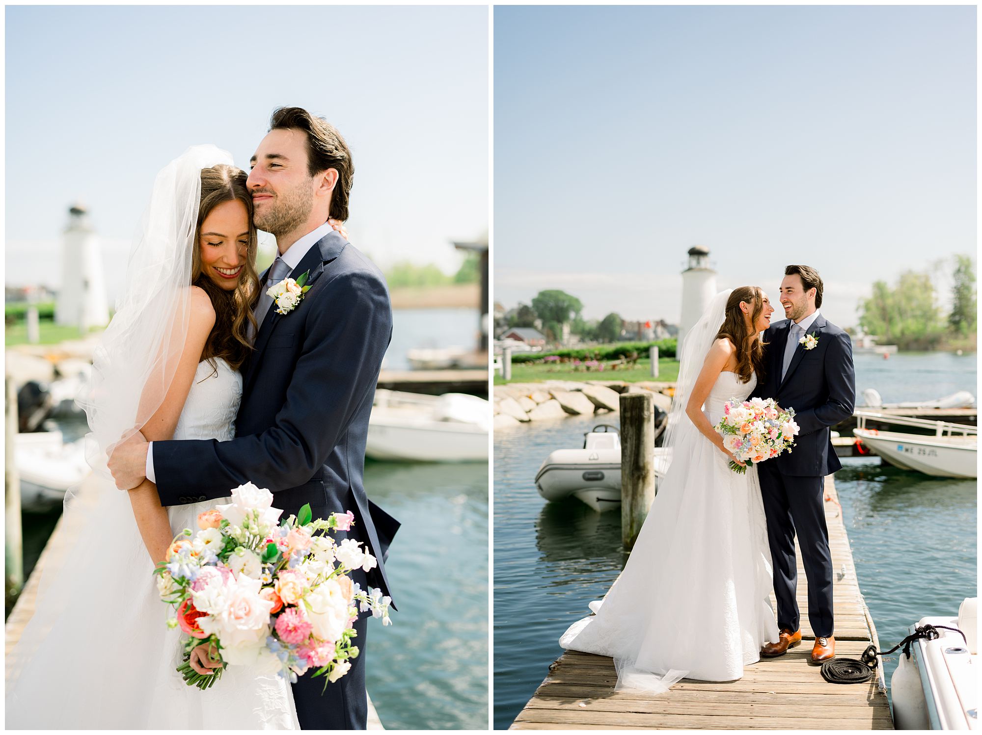 Bride & Groom photos at Nonantum Resort in Kennebunkport maine