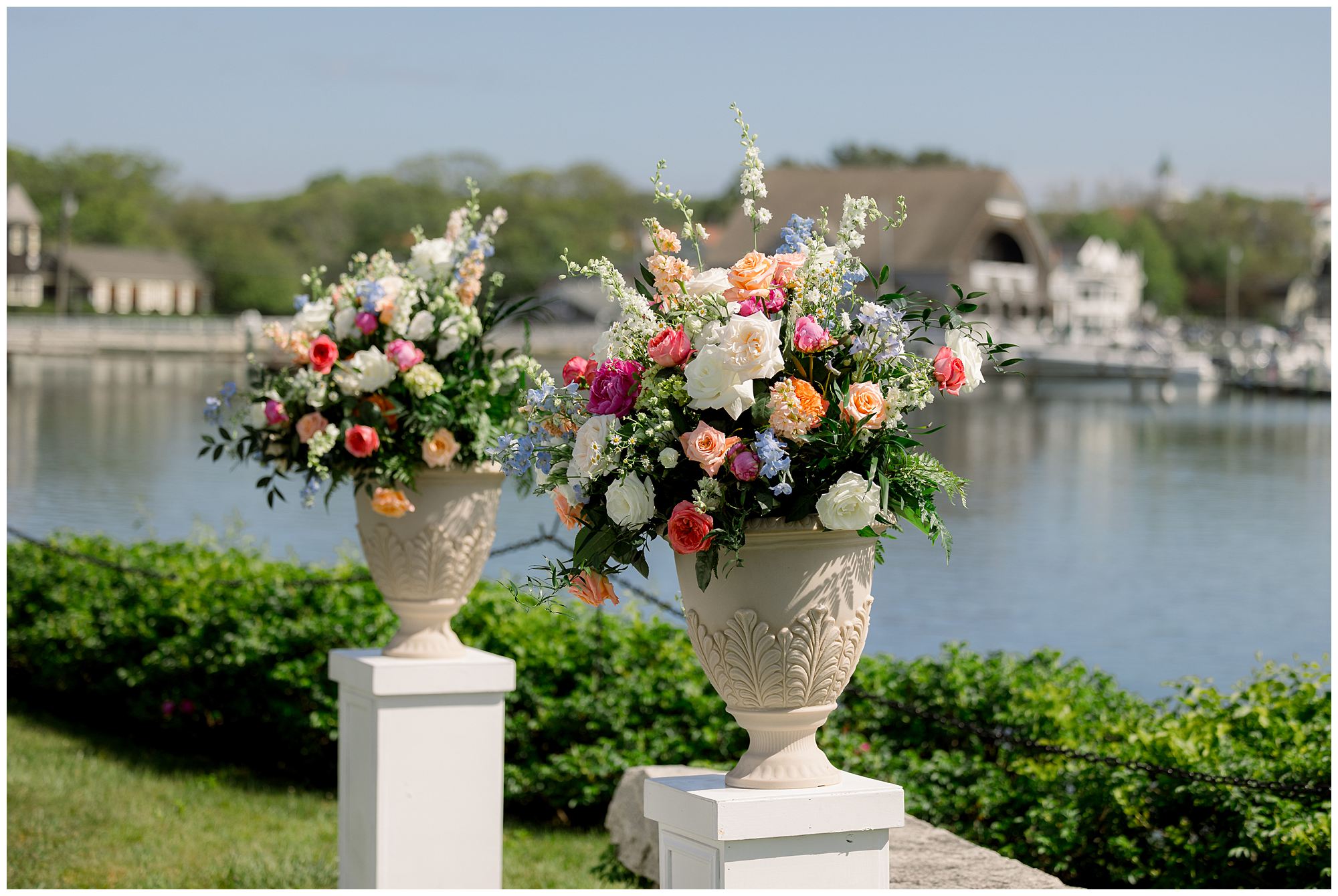 Wedding day at Nonantum Resort in Kennebunkport maine