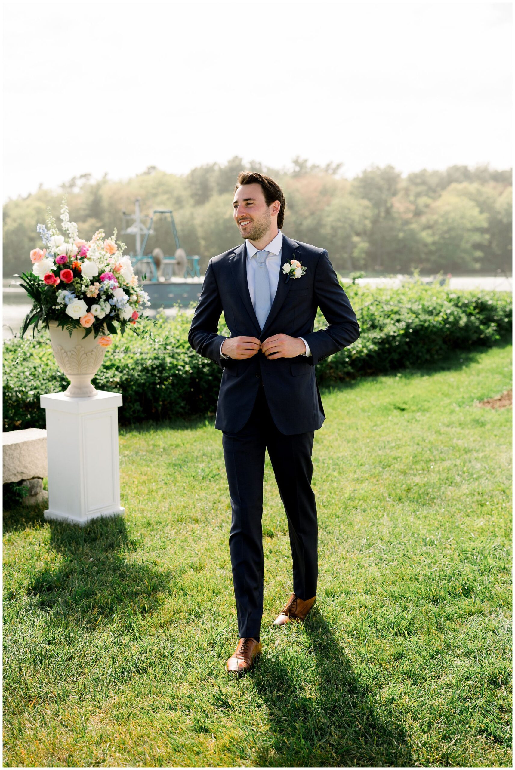 Groom at Nonantum Resort