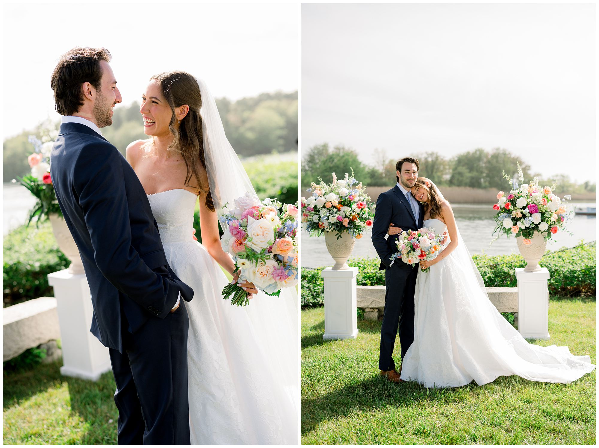 Wedding day moments at Nonantum Resort in Kennebunkport maine