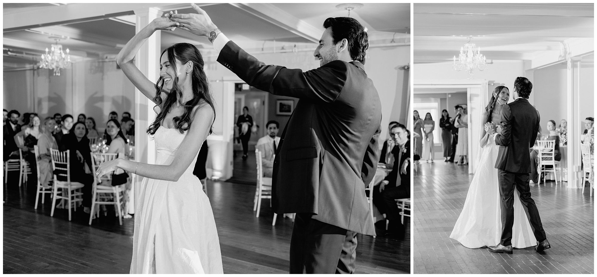 Wedding reception at Nonantum Resort