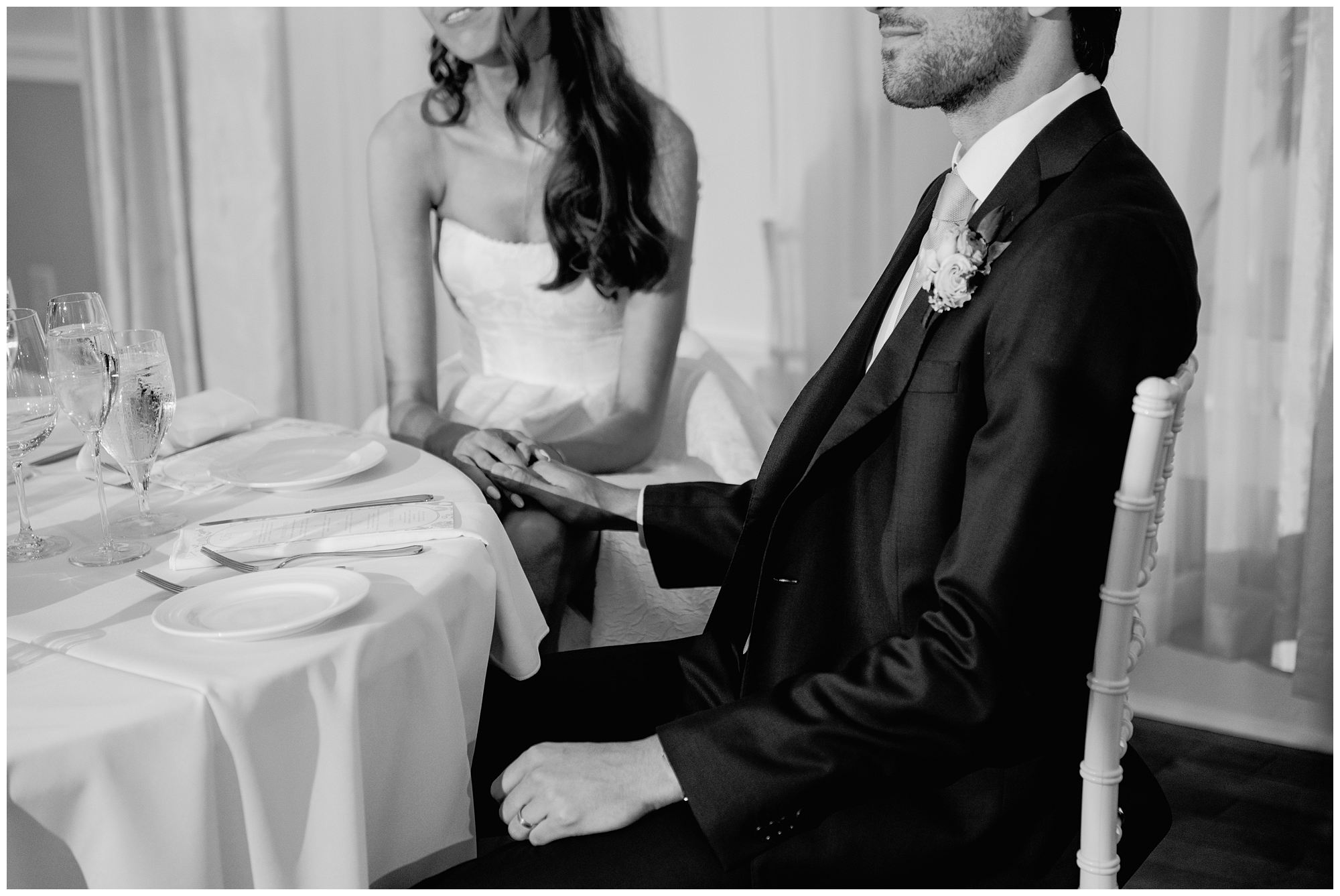 Wedding reception at Nonantum Resort