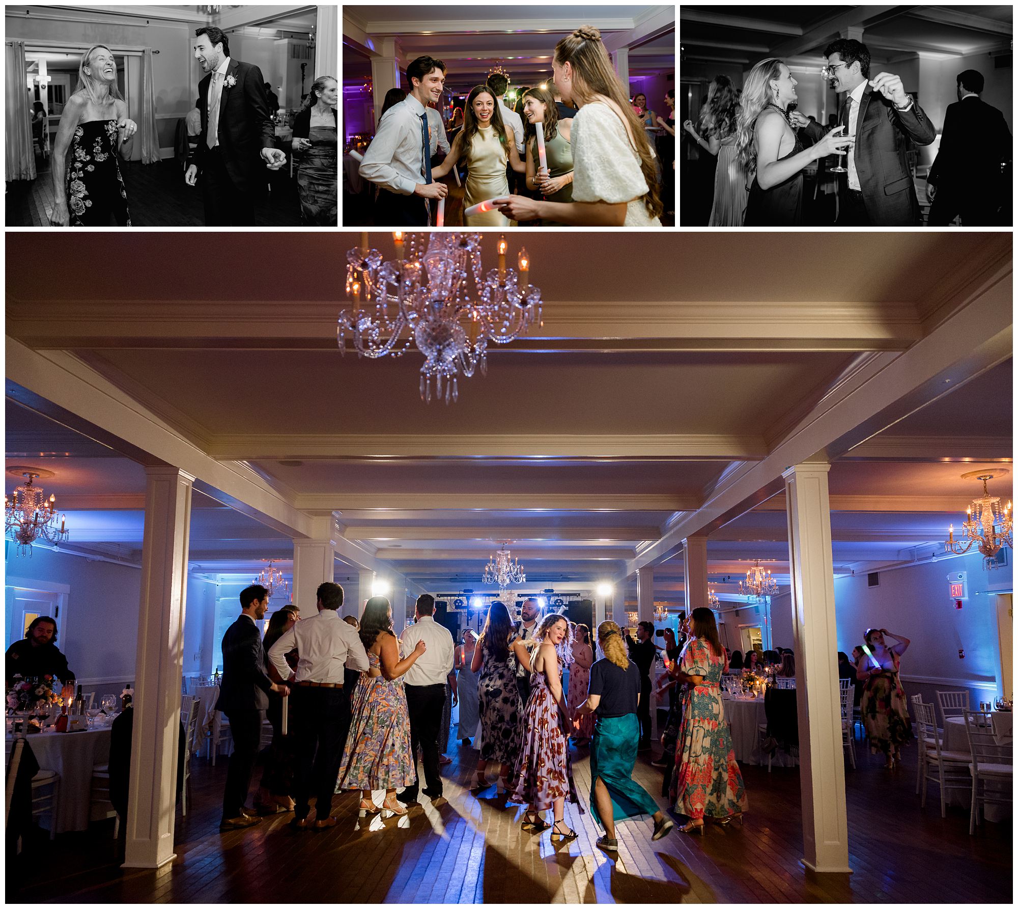 Nonantum Resort reception dancing photos
