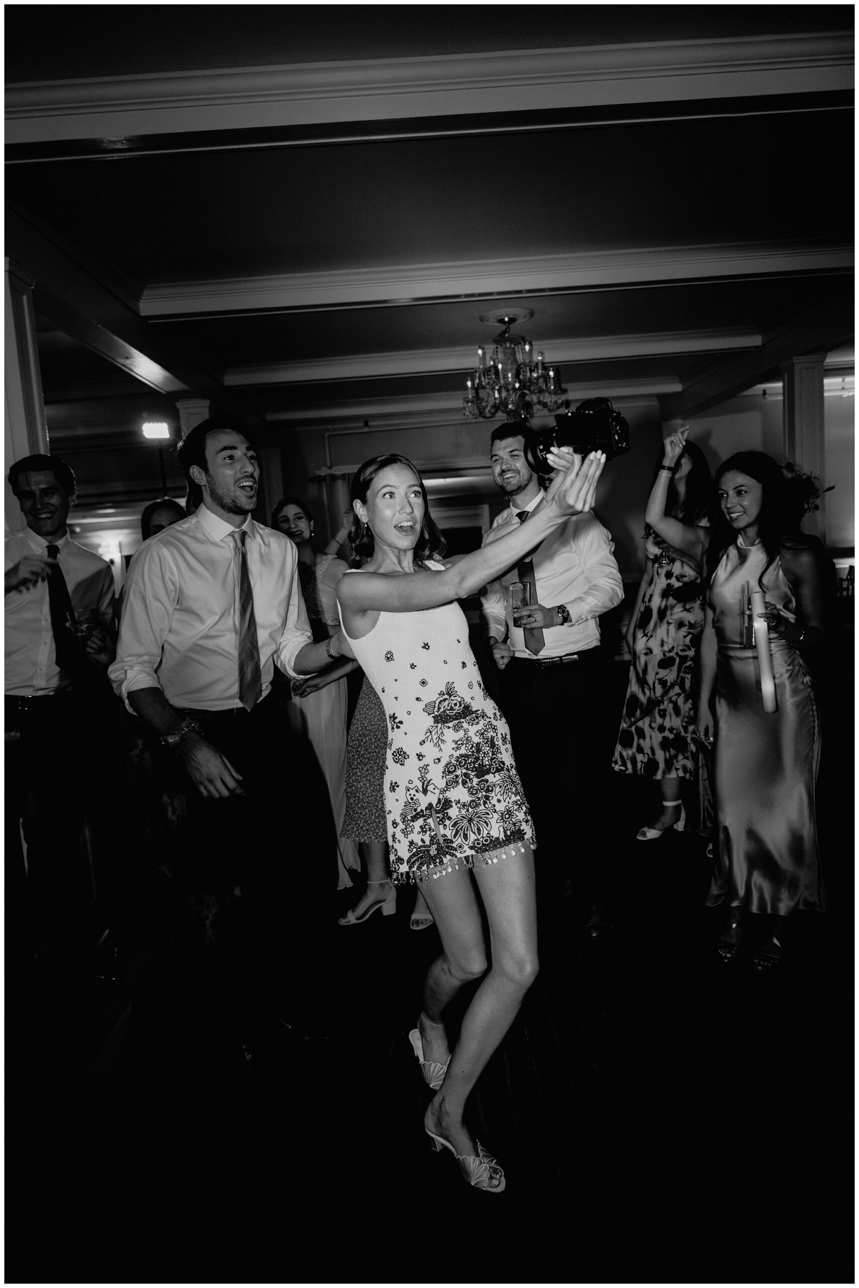Nonantum Resort reception dancing photos