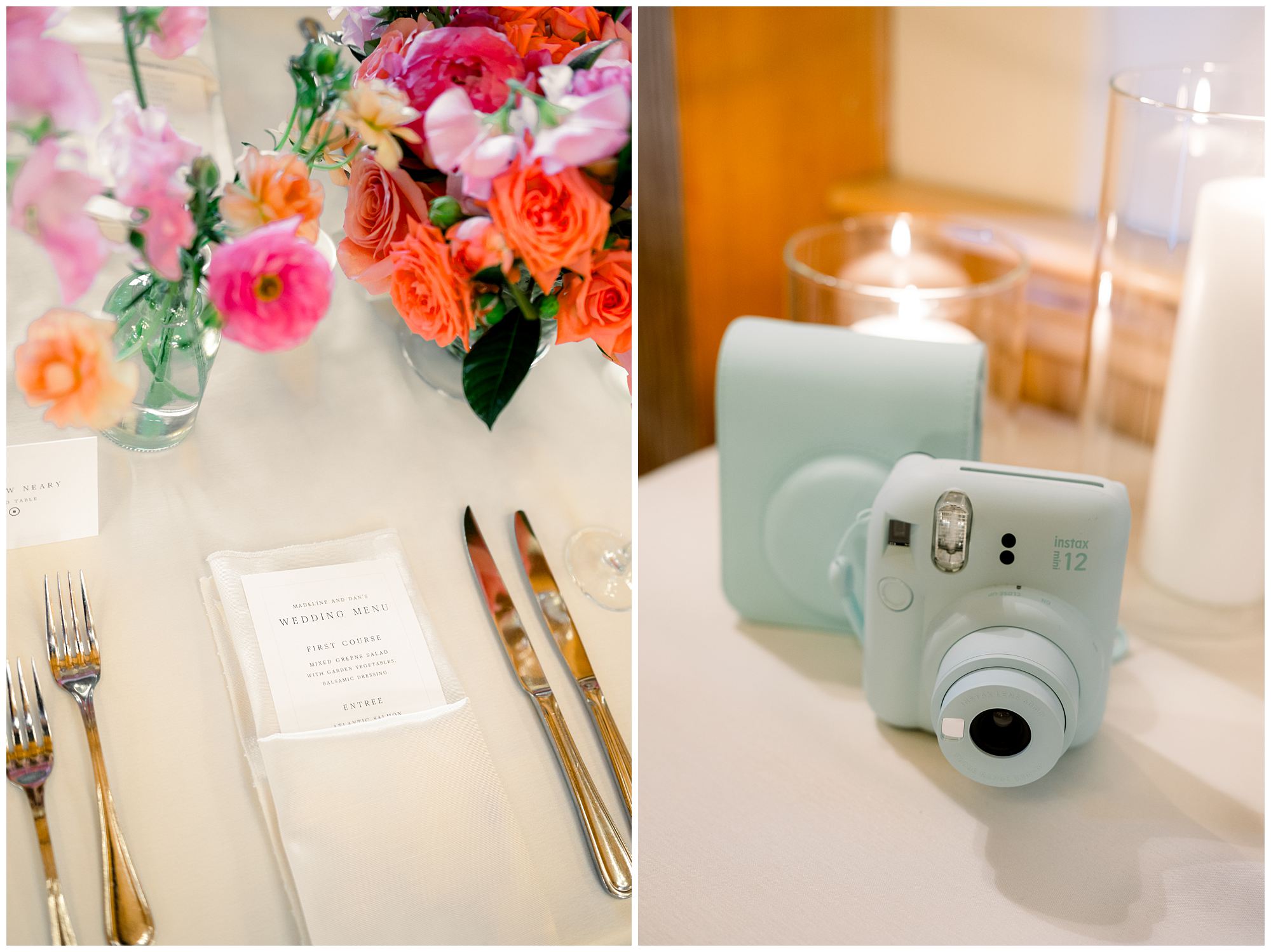 Red Barn at Outlook Farm Wedding Reception details