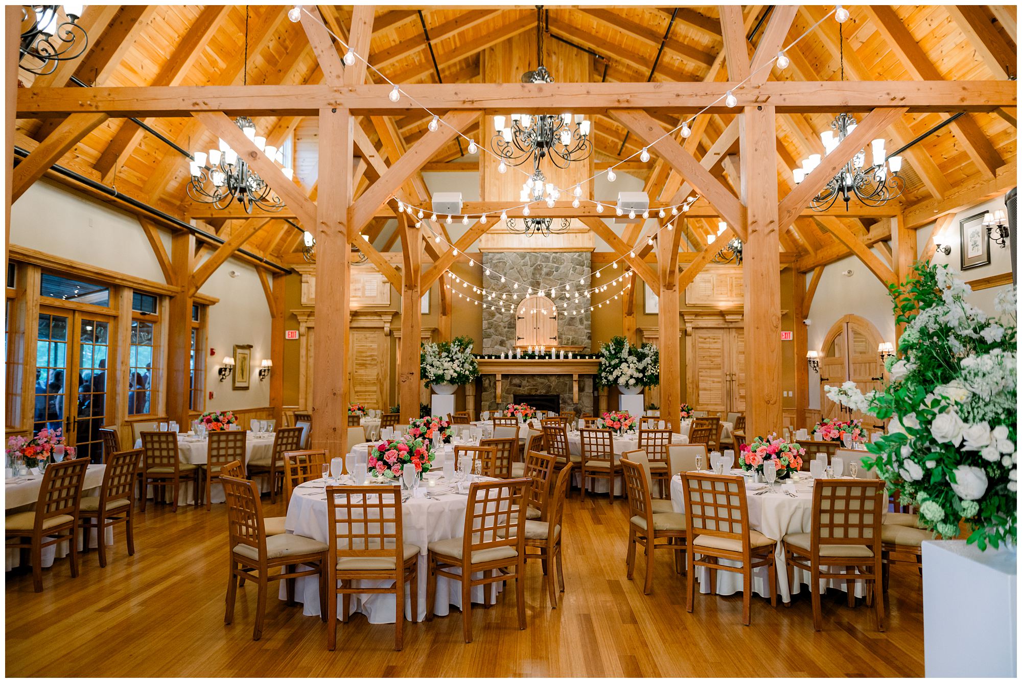 Red Barn at Outlook Farm Wedding Reception details