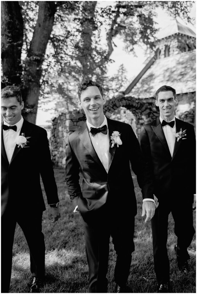Wedding Party Photos at St. Ann's By The Sea in Kennebunkport Maine