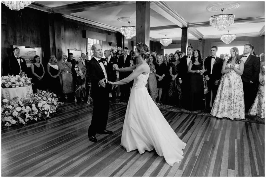 Wedding Reception photos at The Colony Hotel in Kennebunkport Maine