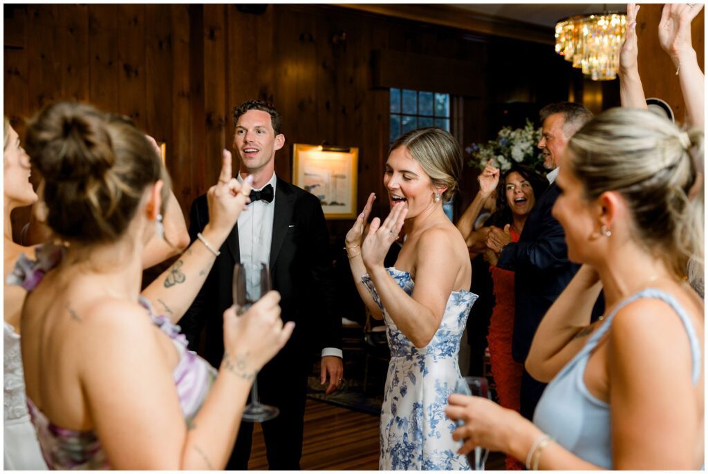 Wedding Reception photos at The Colony Hotel in Kennebunkport Maine