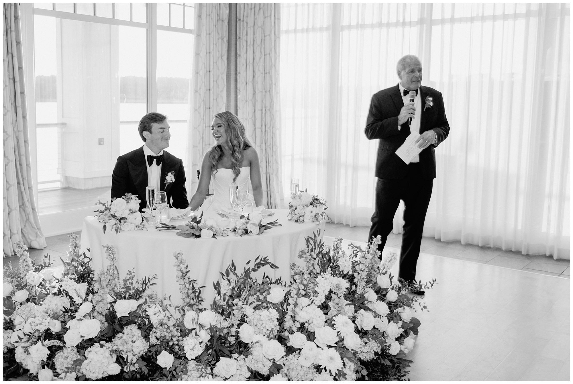Welcome toast at Beauport Hotel